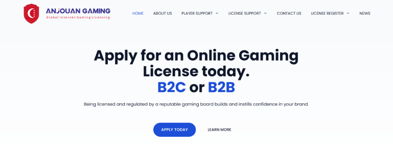 אתר רישוי ההימורים של Anjouan