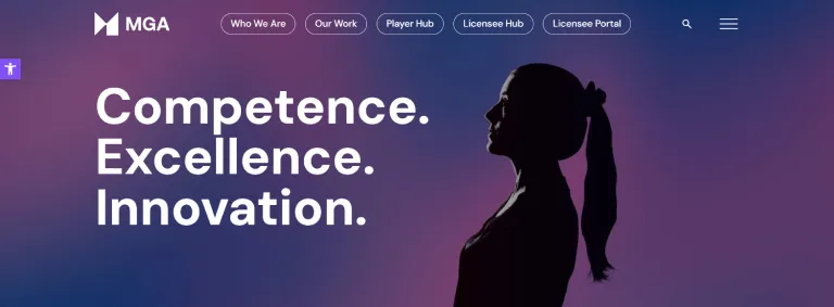 אתר רשות ההימורים של מלטה (MGA)