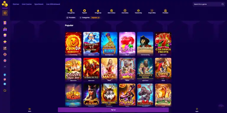 לובי משחקים של Wazbee